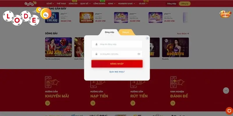 Hướng dẫn tham gia Lode88 chi tiết cho tân thủ